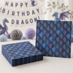 Dragon Luncheon Napkins - 16pk